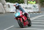 Mick Presland on Braddan Bridge, Douglas.