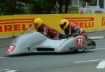 Barry Sloper and Mark Fitzgerald at Quarterbridge, Douglas.