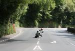 Michael Rutter approaching Braddan Bridge.