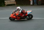 Noel Clegg at the Ramsey Hairpin.