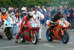 Norman Kneen at the TT Grandstand.