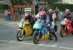 Werner Eckel (101) leaving Practice Start Line, Douglas.