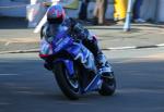 Robbie Silvester on Bray Hill, Douglas.