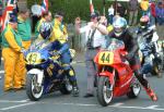 Alan Connor at Start Line, Douglas.