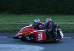 Tony Thirkell/Nigel Barlow at Signpost Corner, Onchan.