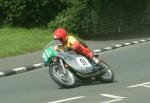 Peter Wakefield at Signpost Corner, Onchan.