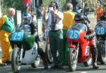 Adrian Elwood (on right) at the Start Line.