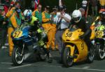 Kevin Strowger (number 57) at Start Line, Douglas.