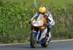 John Burrows leaving Tower Bends, Ramsey.