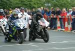 Dean Silvester at the TT Grandstand, Douglas.