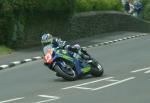 Jim Hodson at Signpost Corner, Onchan.