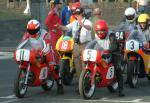 Mark Linton (number 11) at Start Line, Douglas.