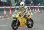 Mark Wateridge during practice, leaving the Grandstand, Douglas.