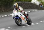 Peter Lovell at Signpost Corner, Onchan.