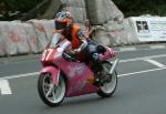 Eleanor Forrest on Braddan Bridge, Douglas.