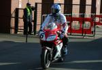 Martin Finnegan at the TT Grandstand, Douglas.