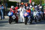 Mark Miller (49) at the TT Grandstand, Douglas.