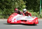 Francois Leblond/Sylvie Leblond at Braddan Bridge.