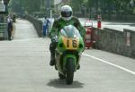 Mark Parrett at TT Grandstand, Douglas.