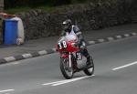 Martin Hewlett approaching Quarterbridge, Douglas.