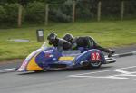 Tony Elmer/Darren Marshall at Signpost Corner, Onchan.