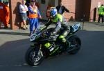 Raymond Porter at the TT Grandstand, Douglas.