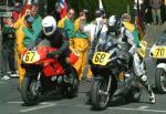 John Byatt (number 67) at Start Line, Douglas.