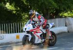 Guy Martin at Ballaugh Bridge.