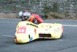 Jean-Claud Kestler/Christophe Vergne at Governor's Bridge, Douglas.