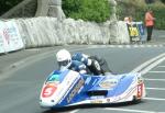 Steve Norbury/Scott Parnell on Braddan Bridge, Douglas.