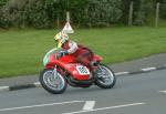 Pat Wynne at Signpost Corner, Onchan.