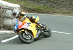 John McGuinness at Governor's Bridge, Douglas.