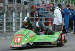 Kenny Howles/Douglas Jewell at the TT Grandstand, Douglas.