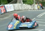 Neil Kelly/Jason O'Connor on Braddan Bridge, Douglas.