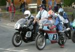 Derek Whalley (15) at the Practice Start Line, Douglas.