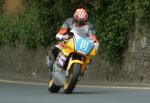 Mick Prebble on Bray Hill, Douglas.