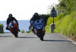 Chris Heath at Signpost Corner, Onchan.