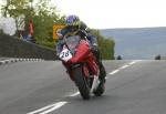 Chris Palmer at Signpost Corner, Onchan.