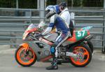 Michael Hose at the TT Grandstand, Douglas.