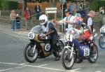 Mick Moreton (46) at the Practice Start Line, Douglas.