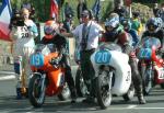 Maurice Wilson (number 20) at Start Line, Douglas.