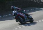 Ian Hutchinson at Signpost Corner, Onchan.