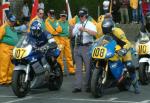 Matthew Cantillon (number 108) at Start Line, Douglas.