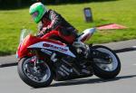 Andrew Brady at Signpost Corner, Onchan.