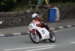 Dave Matravers approaching Quarterbridge, Douglas.