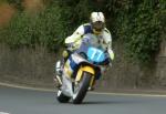 Bob Farrington on Bray Hill, Douglas.