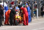 Paul Hunt in the pits, Douglas.