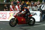 Karsten Schmidt leaving Start Line, Douglas.