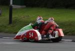 Keith Walters/Alun Thomas at Signpost Corner, Onchan.