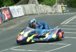 David Walker/Mike Killingsworth on Braddan Bridge, Douglas.